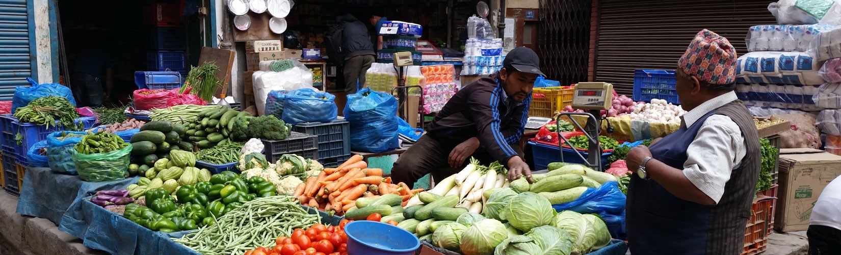 Old market tour of Kathmandu