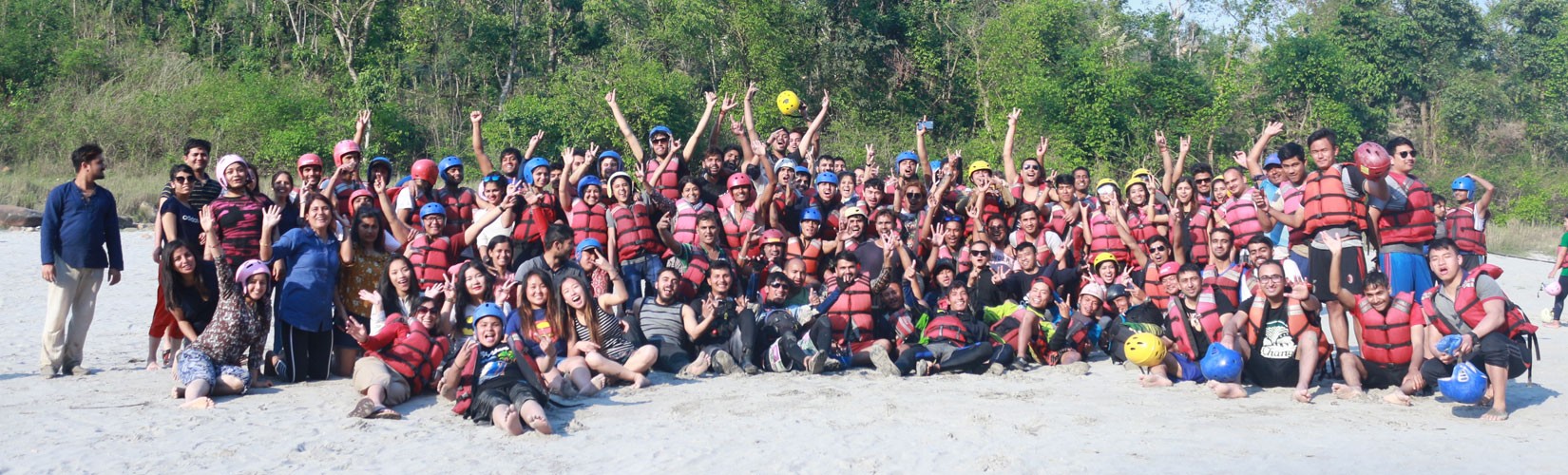 Rafting in Trishuli River