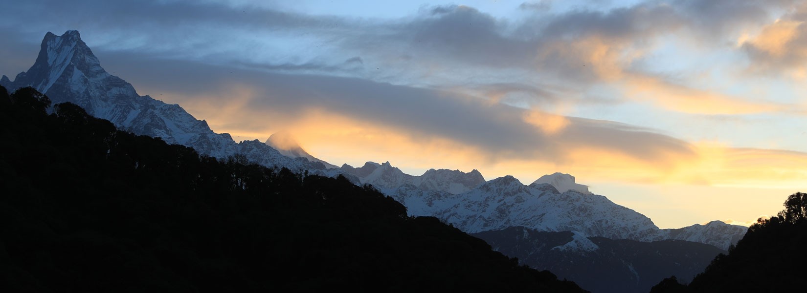 Sunrise on the Mt. Fishtail